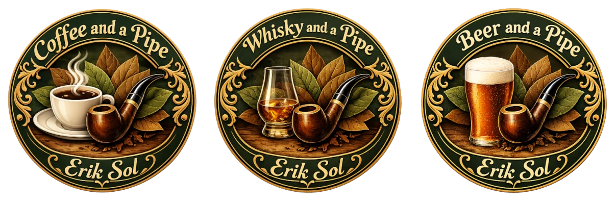 Coffee, Whisky and Beer logo